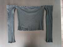 Bluzka damska crop top Hiszpanka Sinsay l