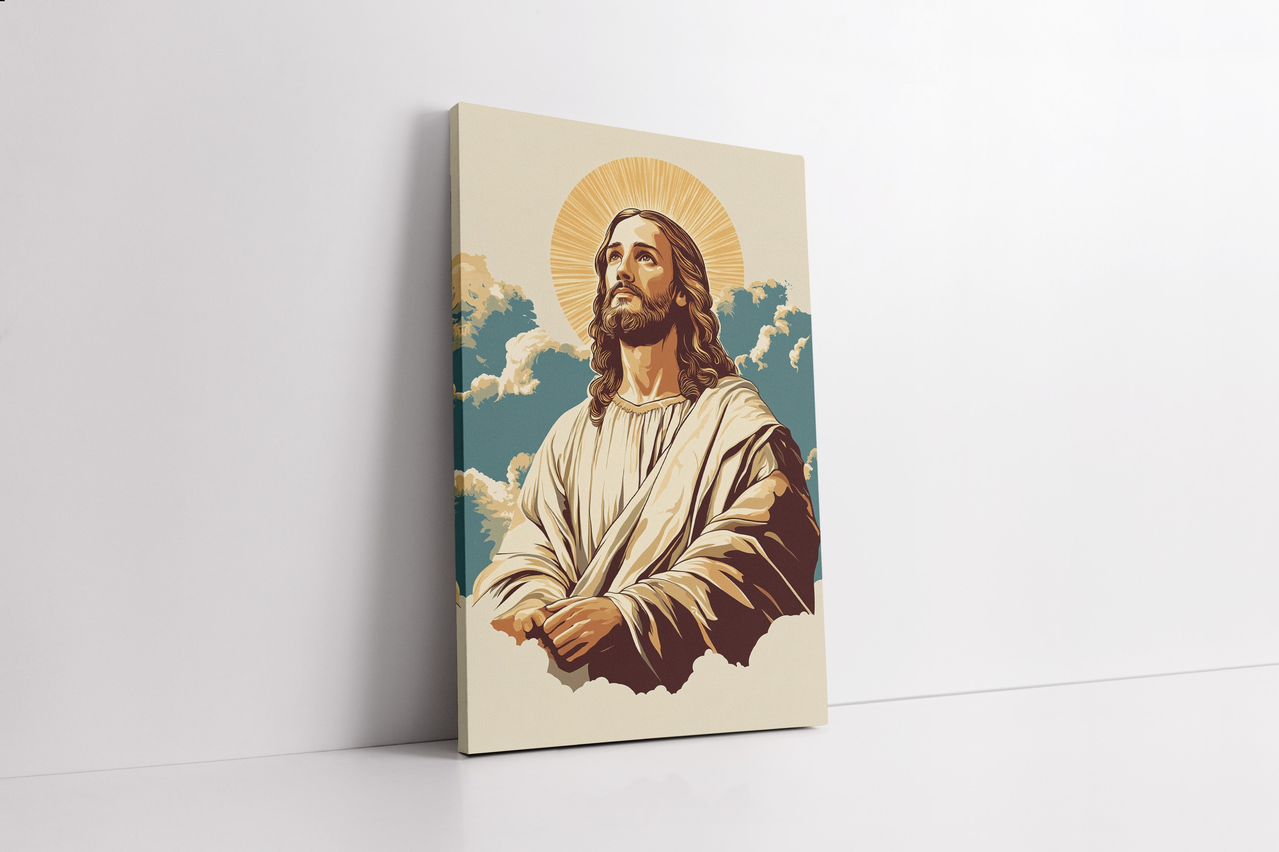 Obraz na płótnie Jezus Chrystus dla dzieci i młodzieży 40x60