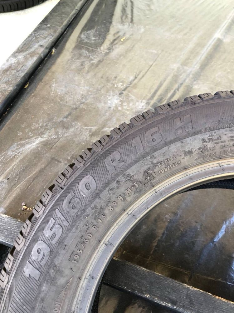 Розпаровка 195/60 r16 Semperit Зима 1шт 2020р (120)