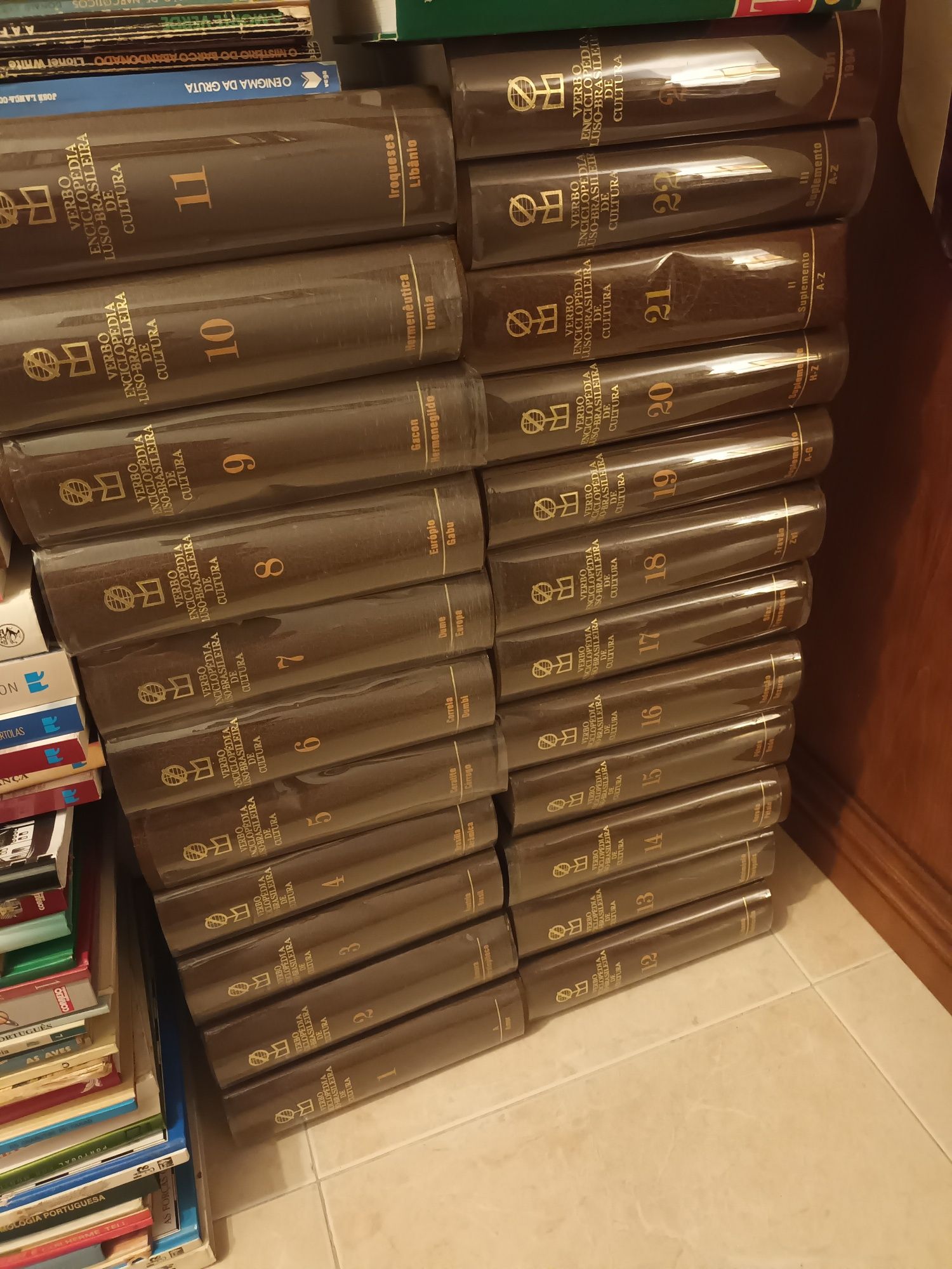 Vendo enciclopédia  brasileira  estado impecável  23 livros