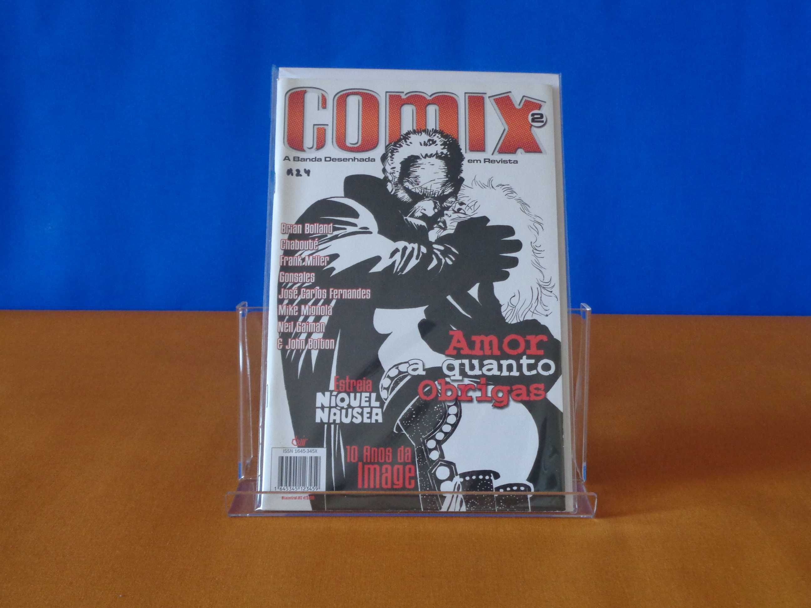 3 Revistas "Comix". Editora Devir. 2002. Portes Incluídos.
