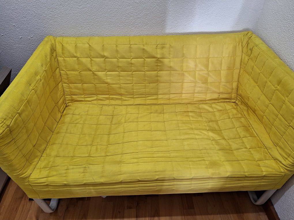 Vendo sofa knopparp ikea amarelo