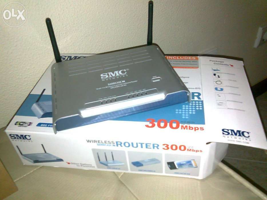 Router wireless barriladen