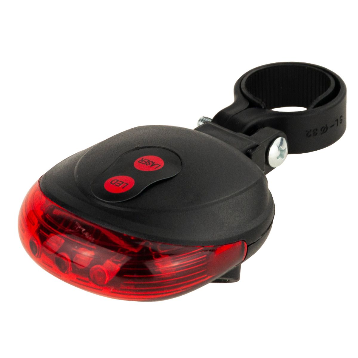 hh74 lampka rowerowa tylna laserowa 5 led laser na tył lam