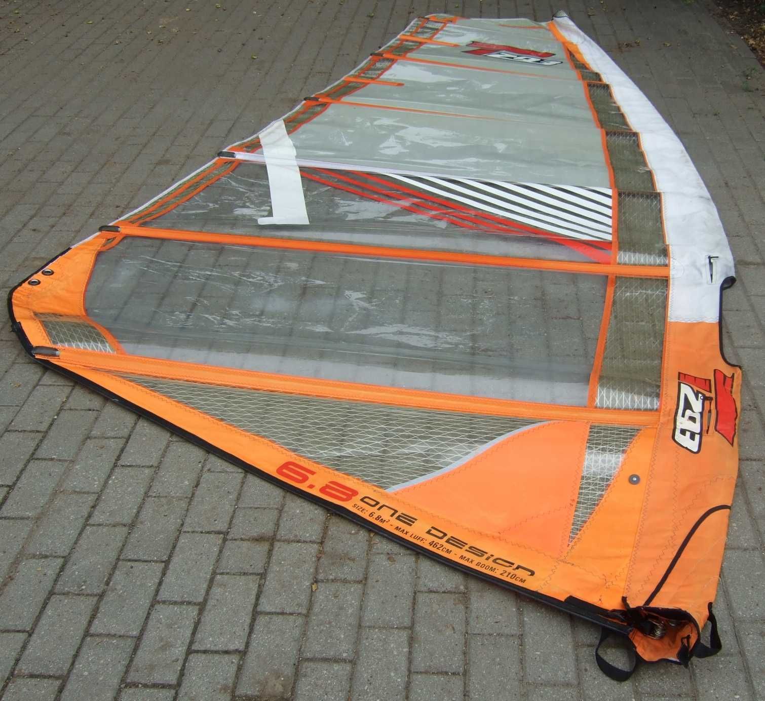 żagiel pędnik 5 - 7,8 m2 windsurfing