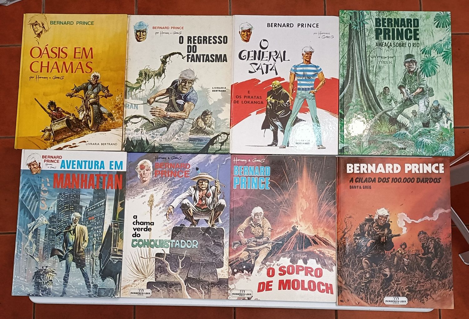 60 Livros A4 Herman, Jeremiah, Bois-maury, Bernard Prince, Comanche...