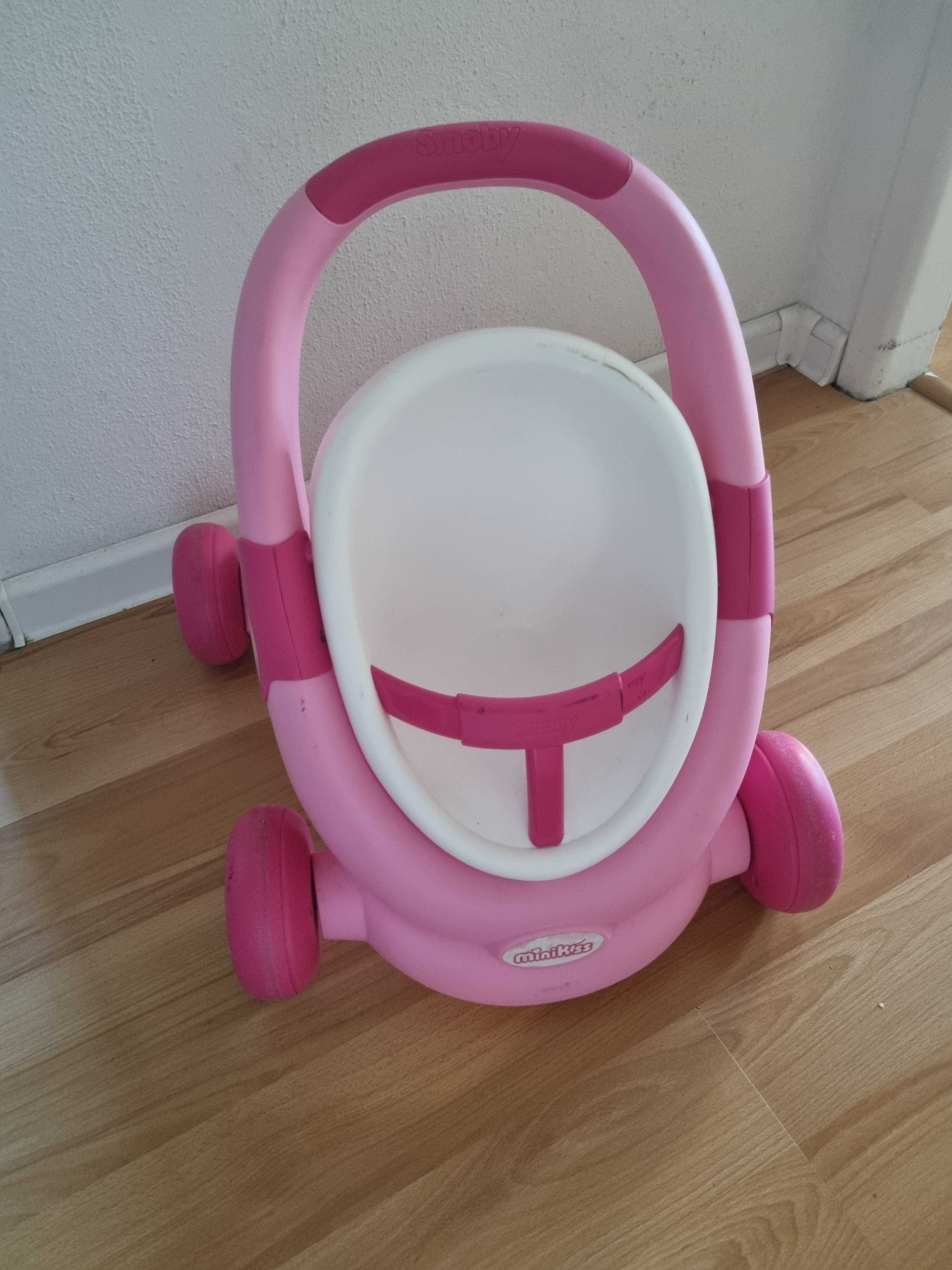 Smoby pchacz wózek 3w1