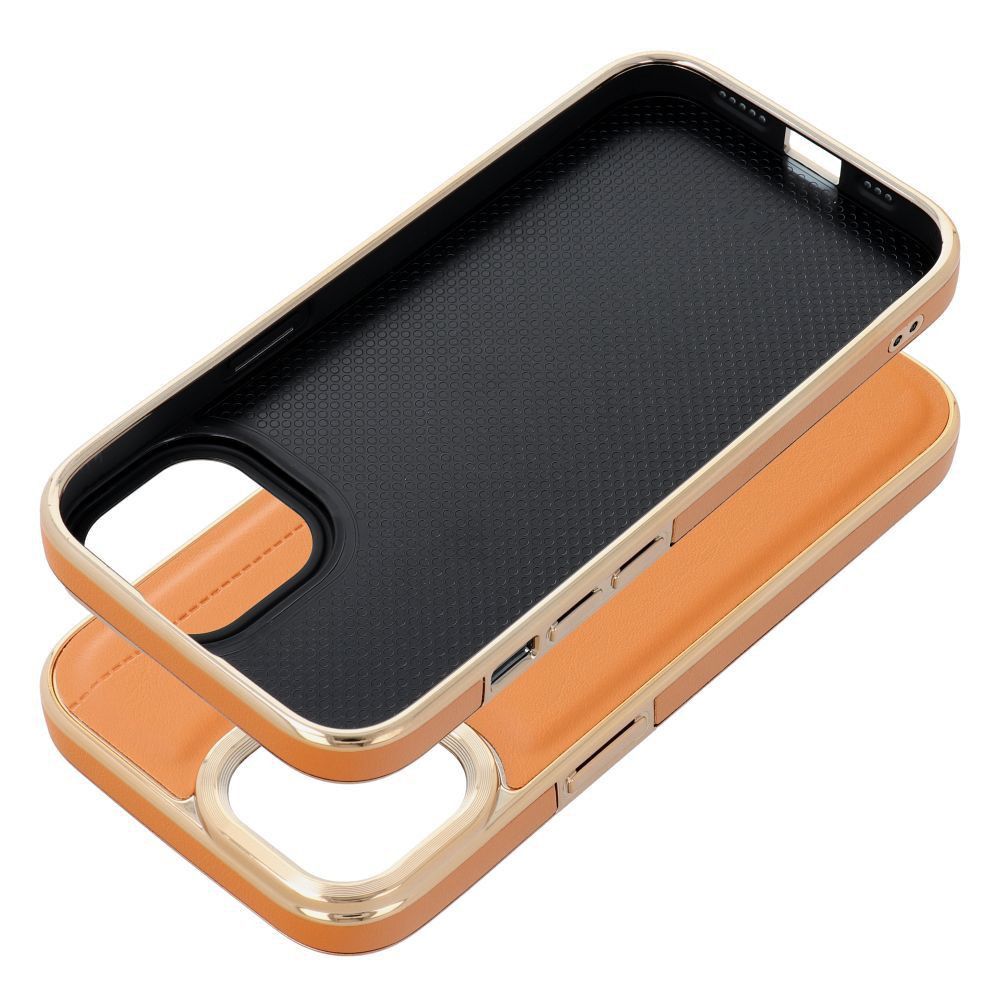 Etui Milano do iPhone 15 Brown
