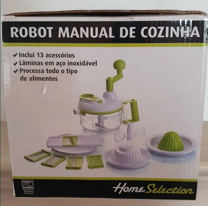 Robot de cozinha manual e Picador de cebolas e alhos (NOVO )