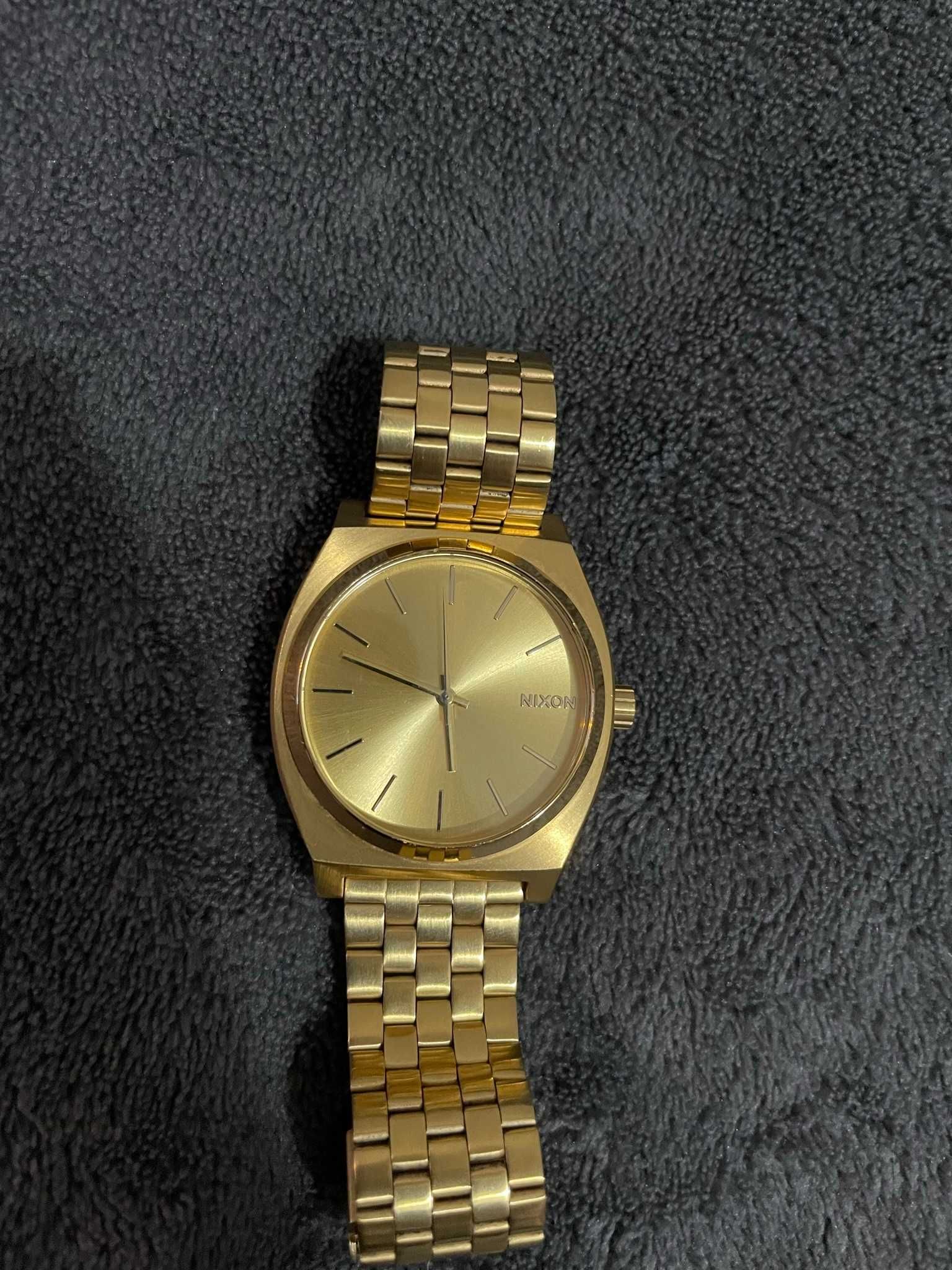 Relógio NIXON Medium Time Teller All Gold