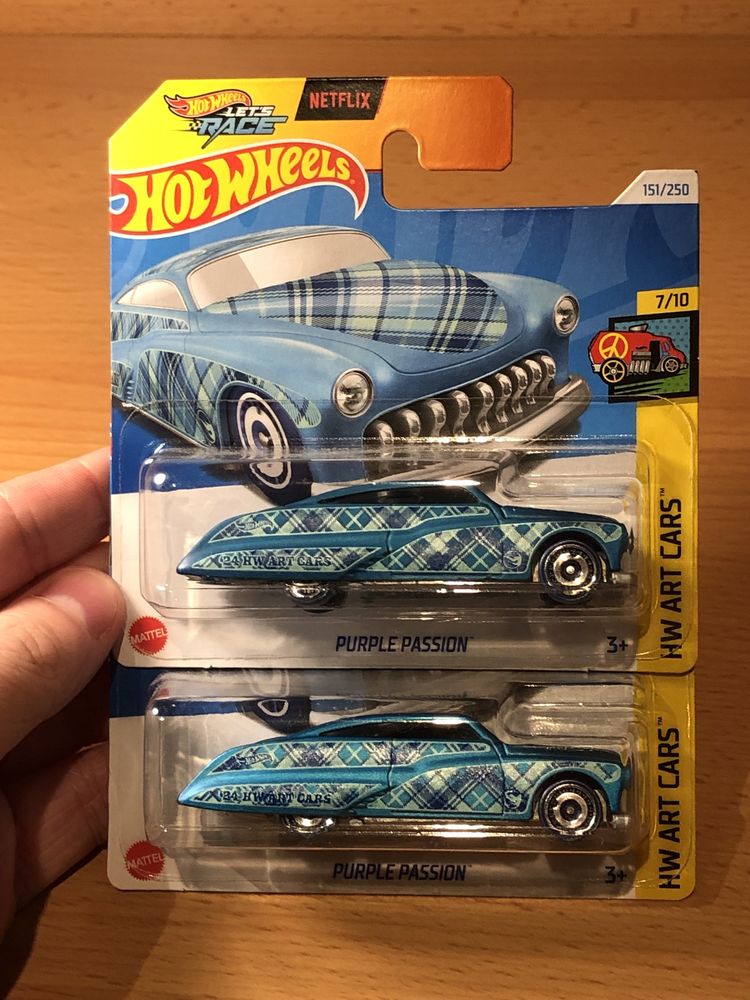 Hot Wheels Purple Passion Treasure Hunt - TH X2