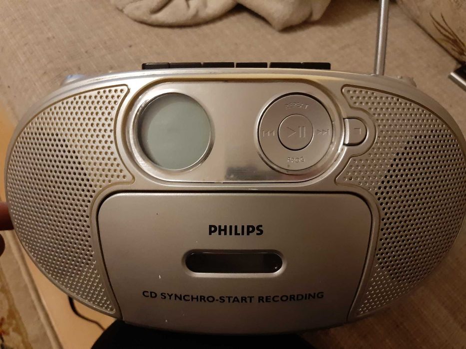 Radio Philips AZ1022/12 Radiomagnetofon, CD, radioodtwarzacz, boombox