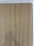 Painel ripado com isolamento acustico