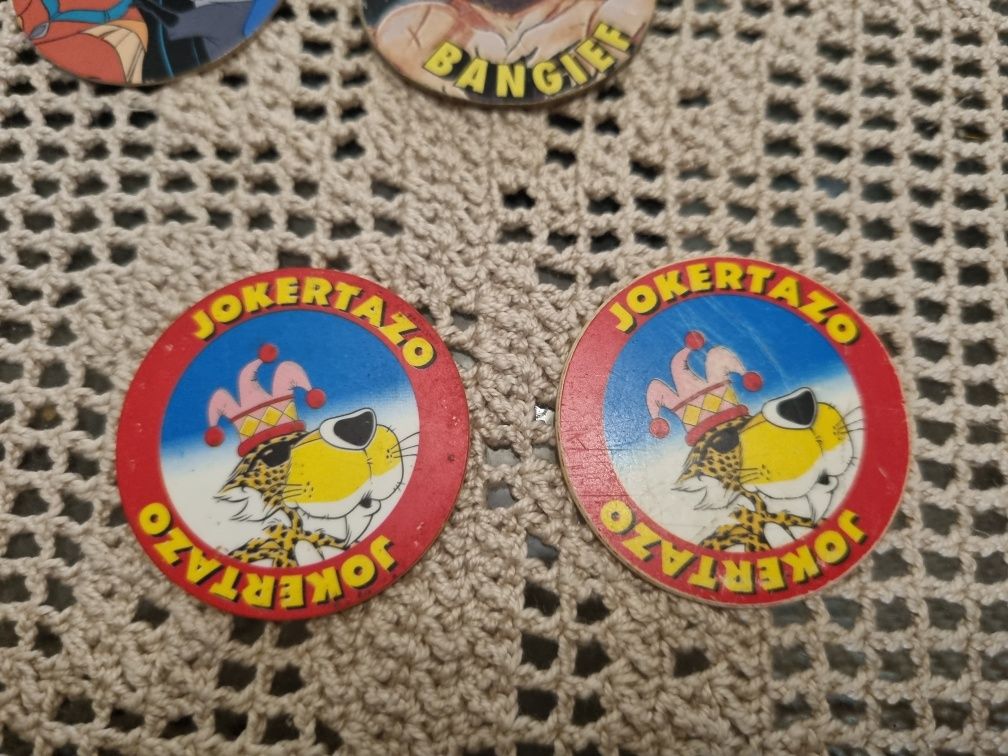 Dois joker tazos