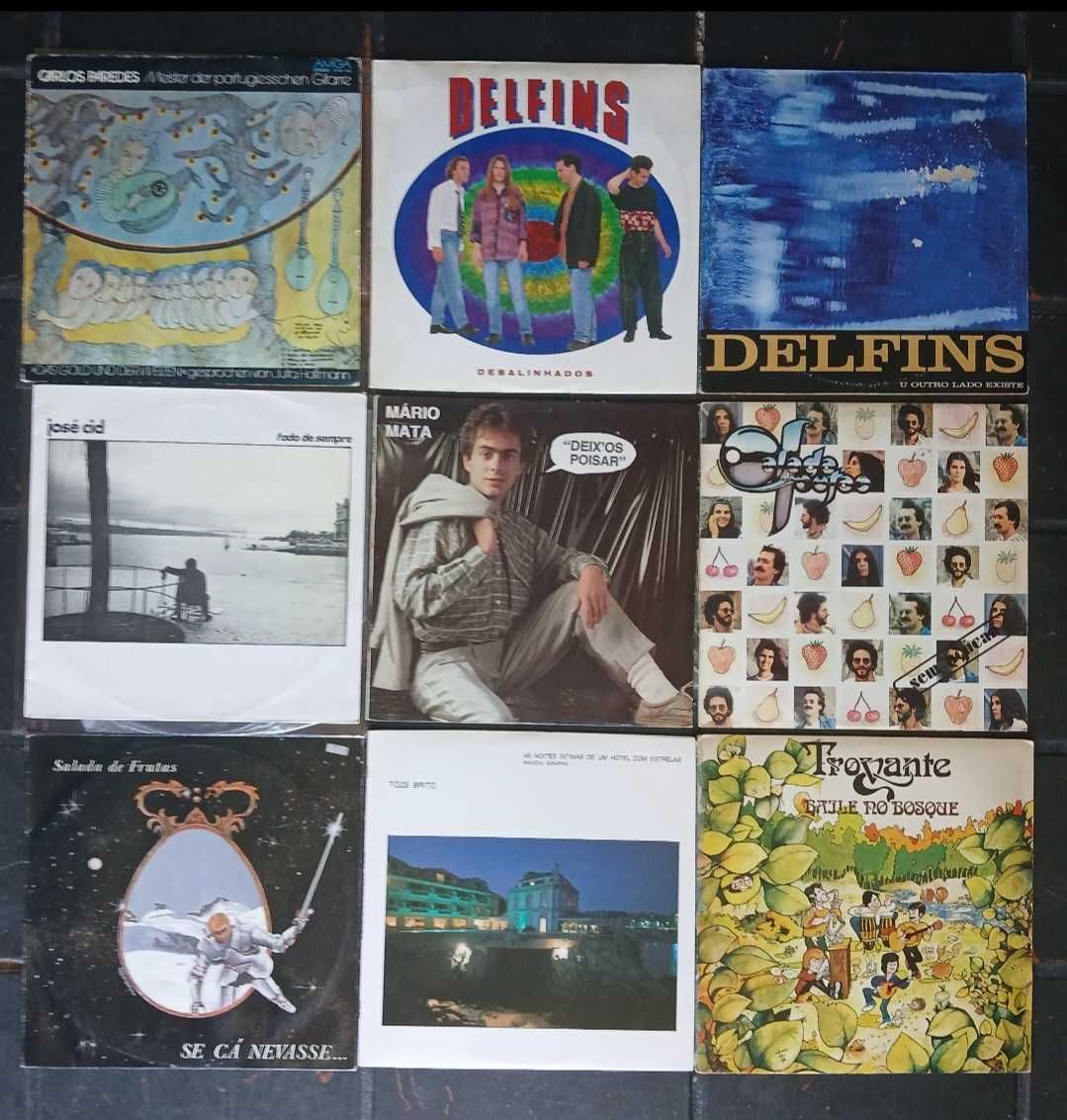 Vinil : GNR.UHF , Rui Veloso. Delfins, Trovante, Frodo, Rádio Macau..)