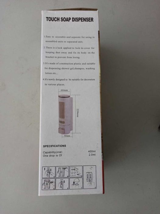 Doseador de sabão / Gel