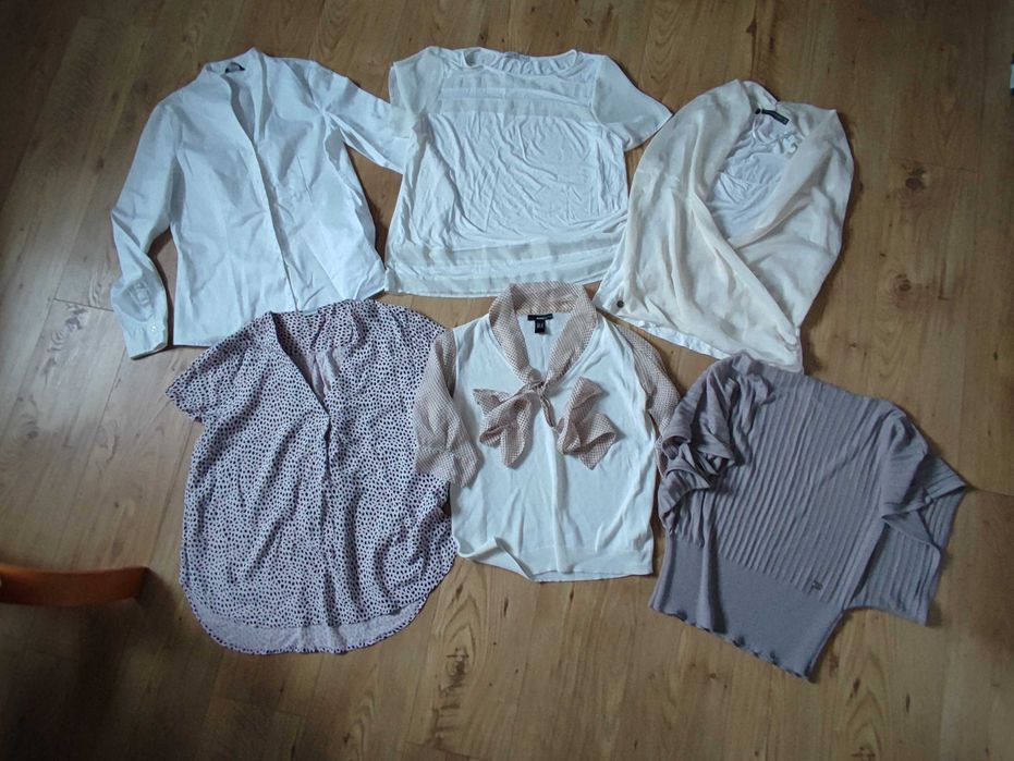 Zestaw mini paka bluzki spodnie 40