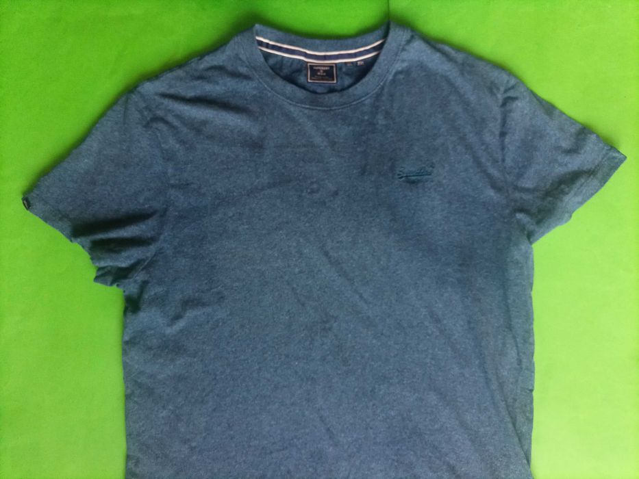 SuperDry koszulka T-shirt męska 2XL 100% bawełna