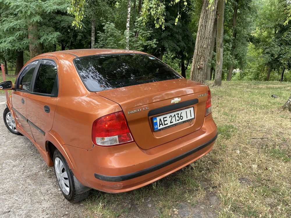 Chevrolet Aveo 2005 газ 4