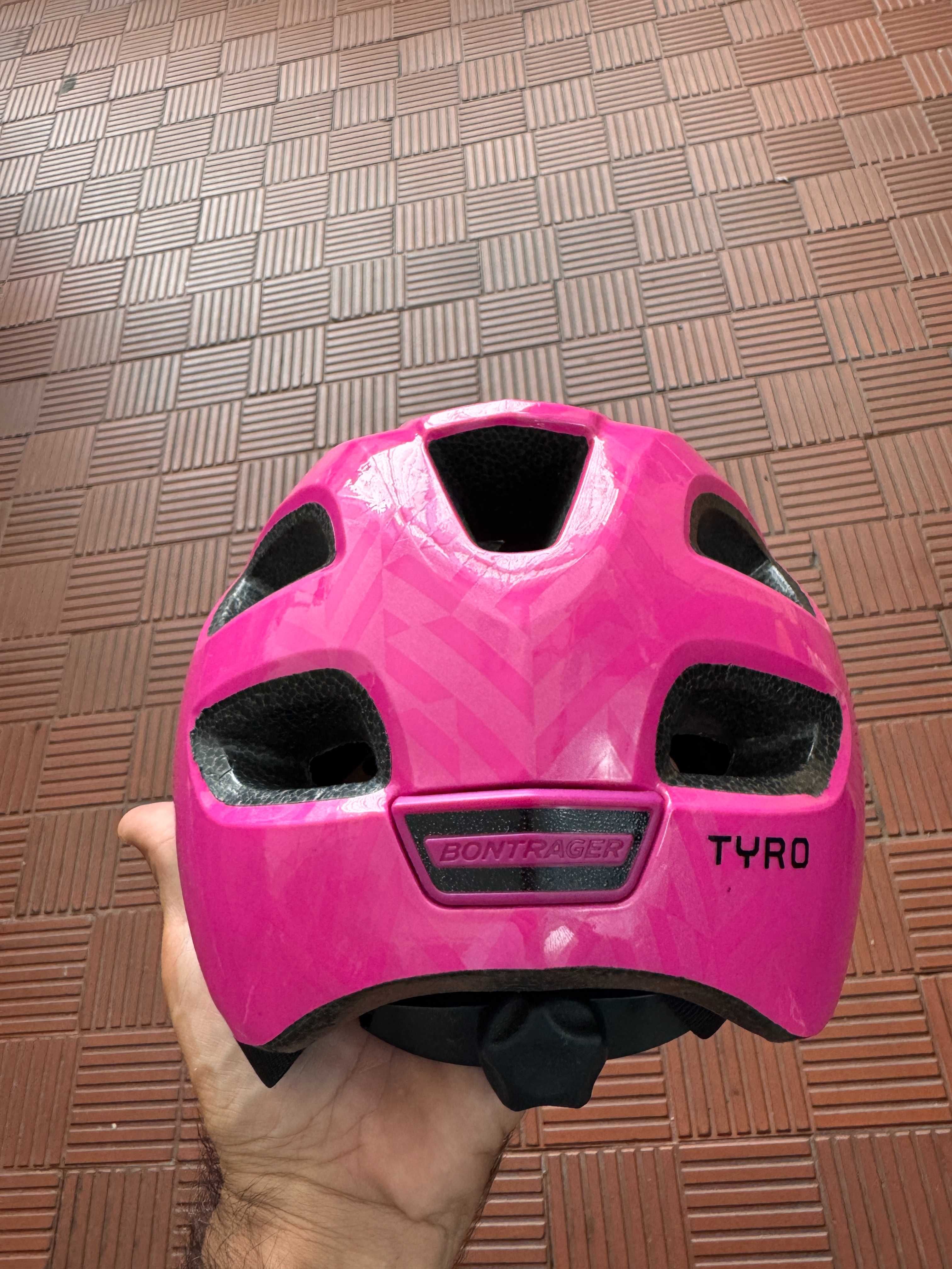 Capacete Bontrager Tyro Infantil Rosa