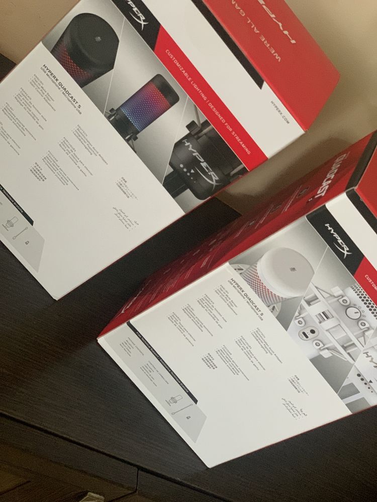 Мікрофон HyperX Quadcast S