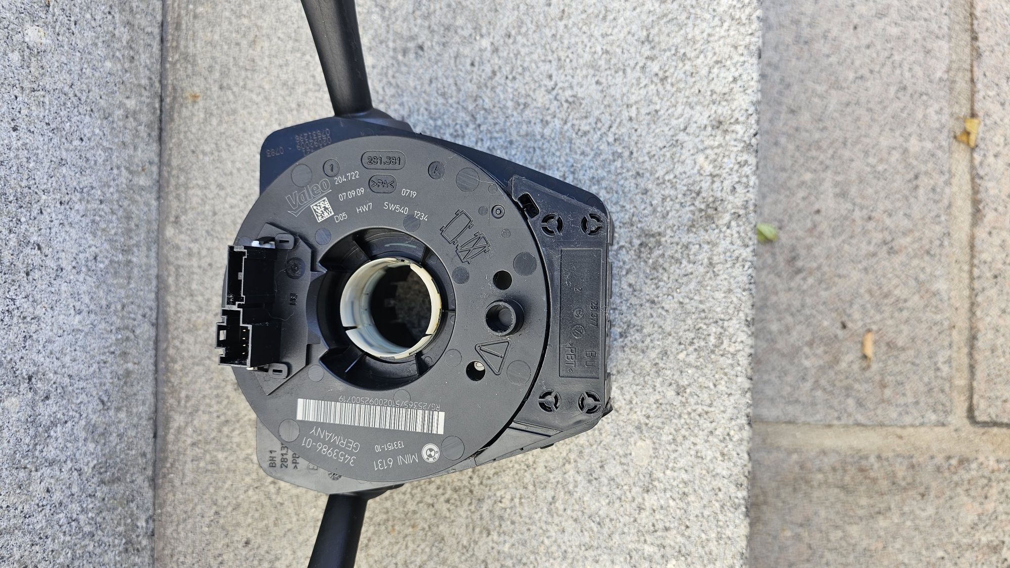 Sensor de angulos mini cooper R56 com manete de pisca e luz