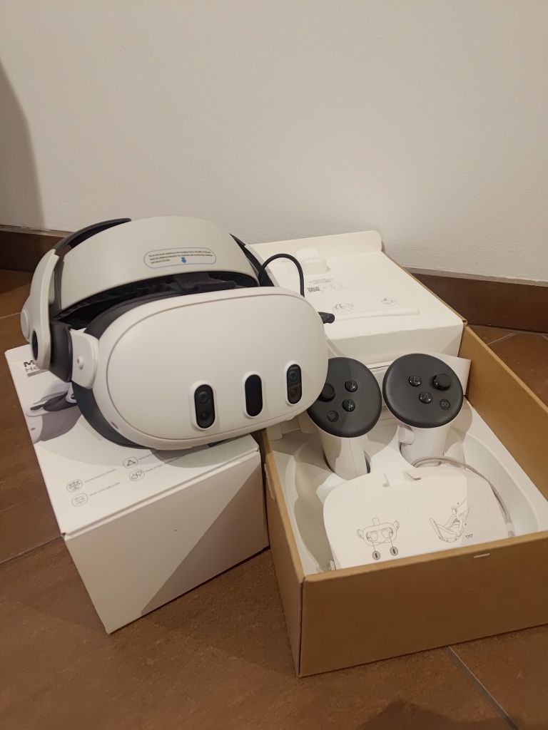 Gogle VR OCULUS Meta Quest 3 128GB + BOBOVR M3 PRO