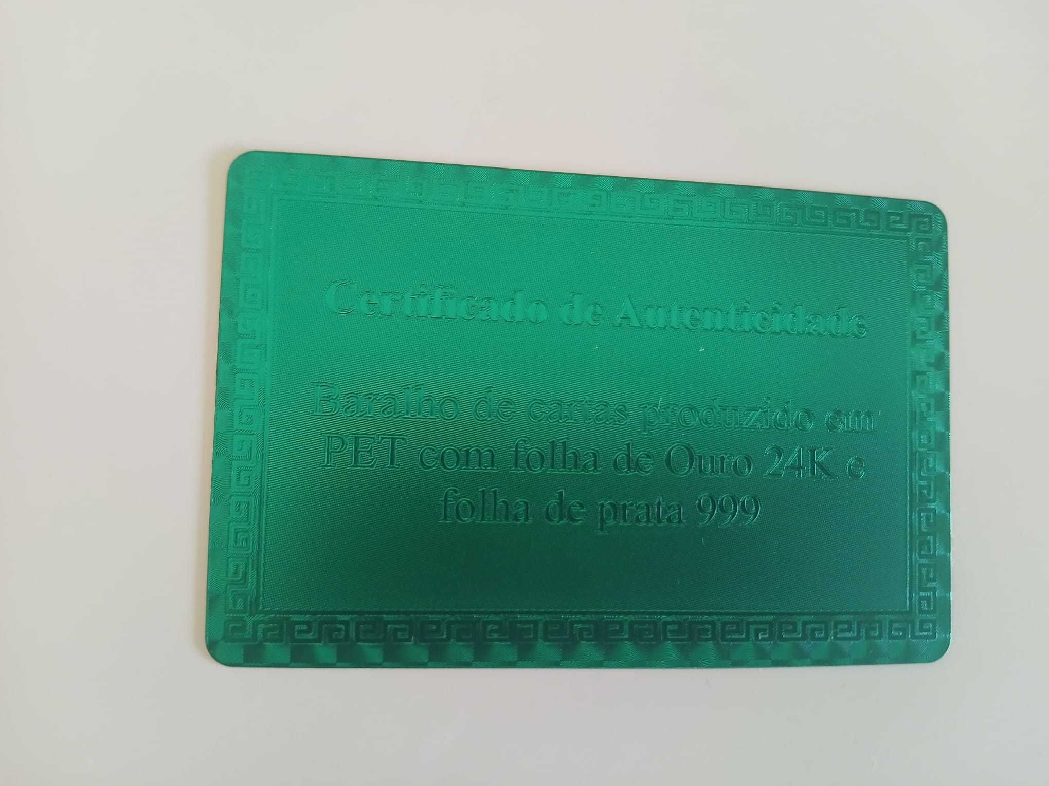 Conjunto 2 Baralhos de cartas Sporting