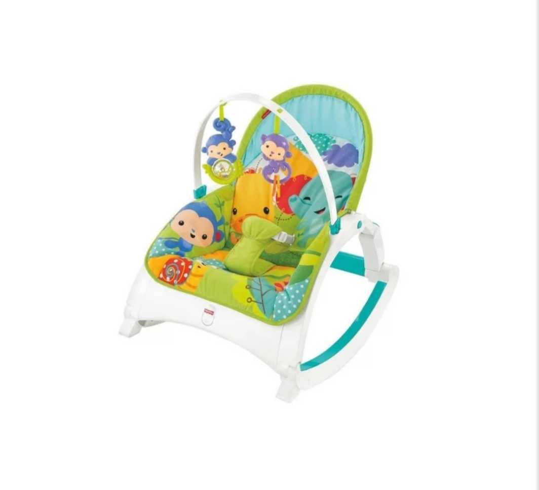 Fotelik lezaczek fisher price stan idealny