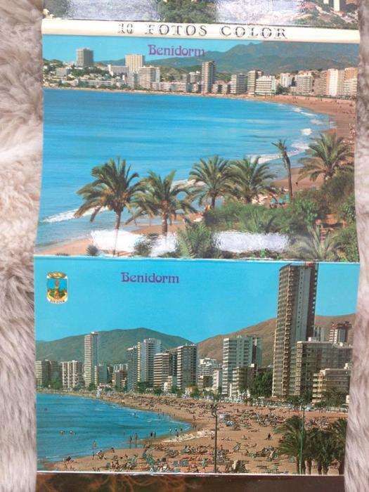 Conjunto Postais Benidorm + Turquia/Bósforo