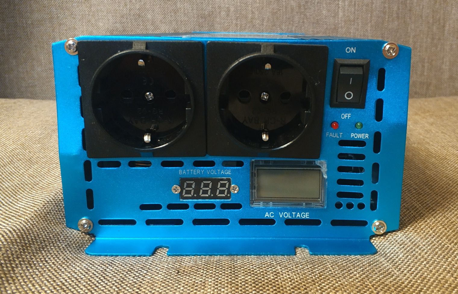 Інвертор напруги 12V-220 "LVYUAN 5000W", перетворювач напруги 12V-220V