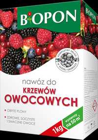 BIOPON nawóz do krzewów owocowych 1 KG ( maliny, porzeczki )