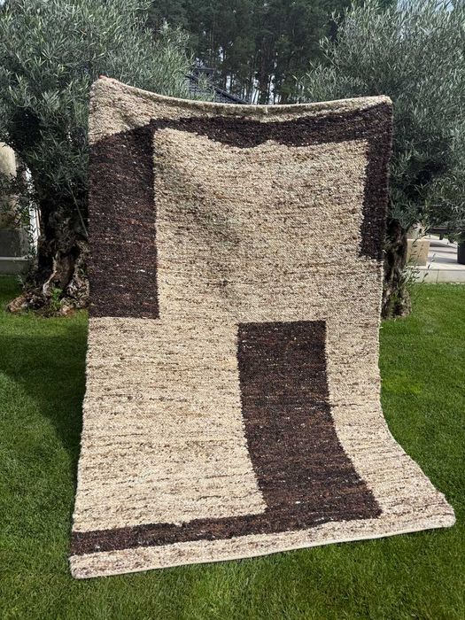 Nowy Dywan Wełniany Indyjski Jaupur Modern Design 250x165 sklep 4 tys