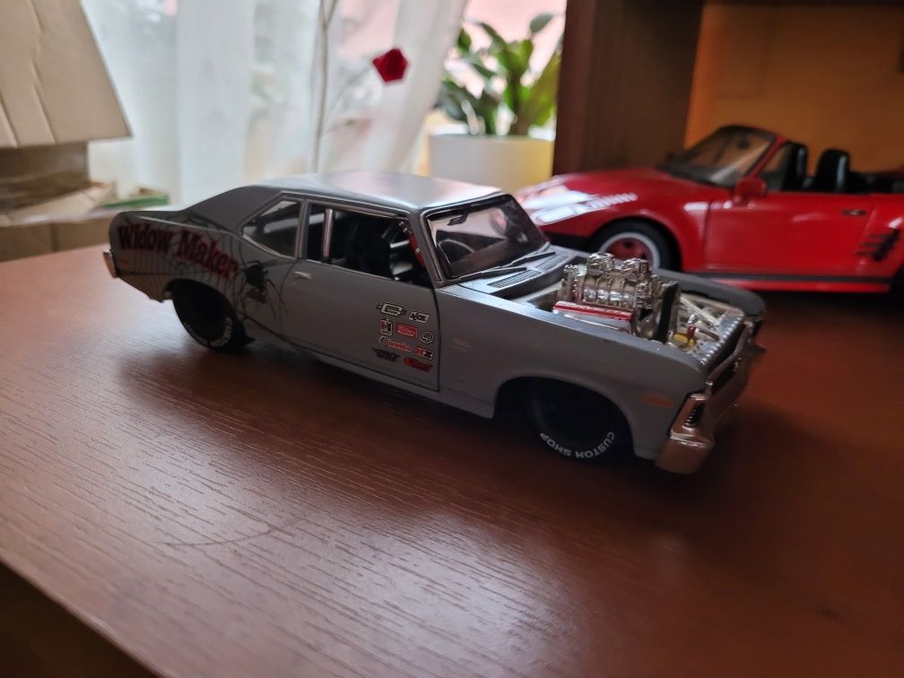 Model Chevrolet Nova SS dragster, 1/24, Maisto