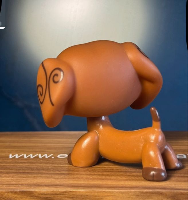 Zestaw trzech figurek LPS littlest pet shop