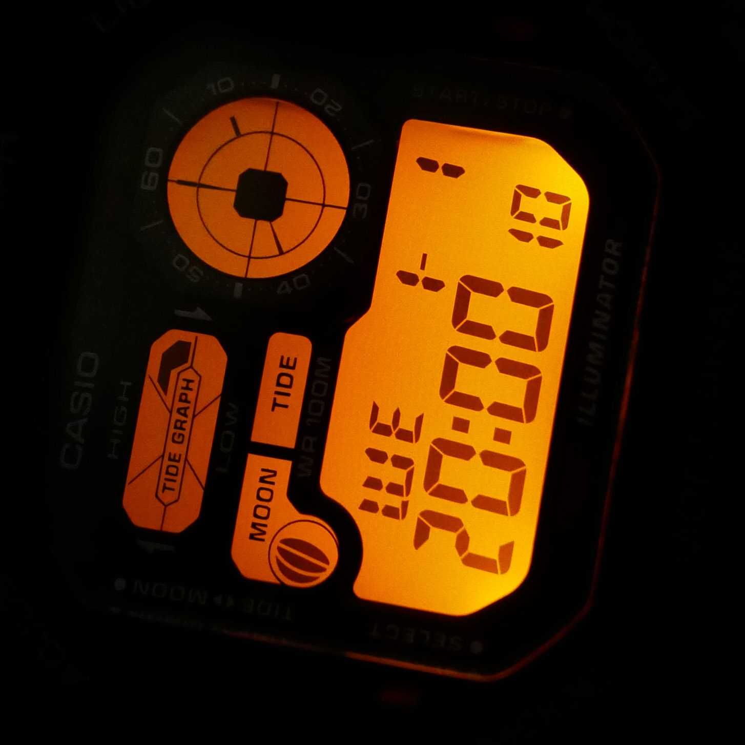 Casio WS-1700H-1AV WR100m батарея на 10 років