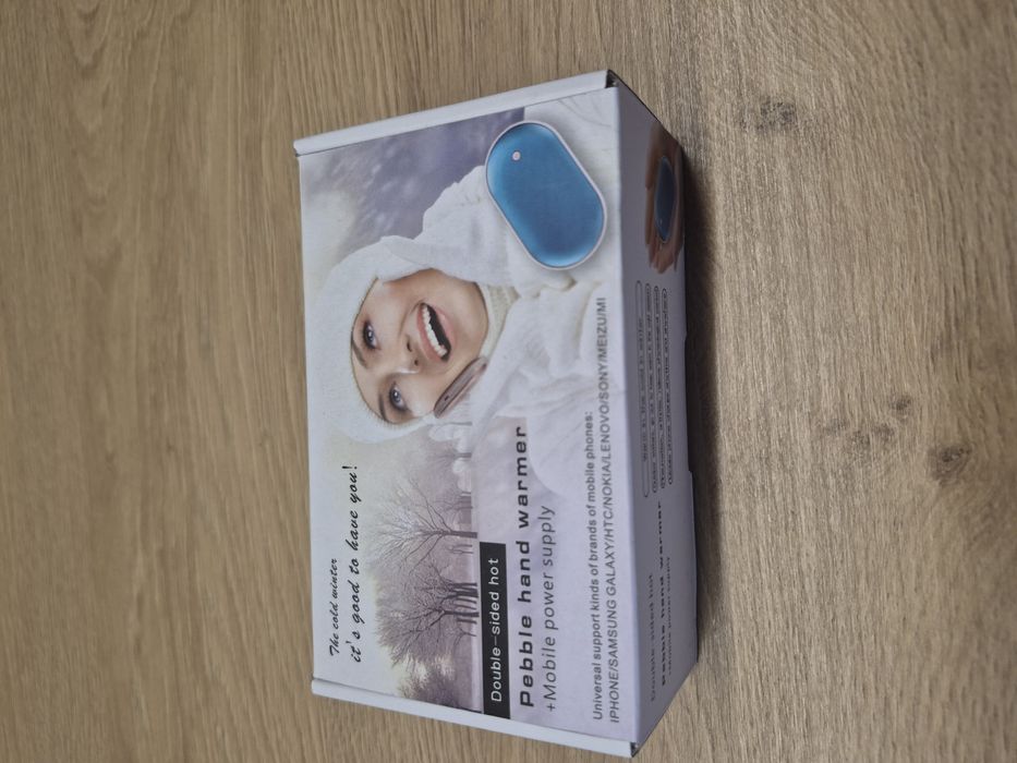 Ogrzewacz i powerbank 2w1