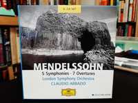 Mendelssohn – 5 Symphonies, 7 Overtures – London Sym Orchestra, Abbado