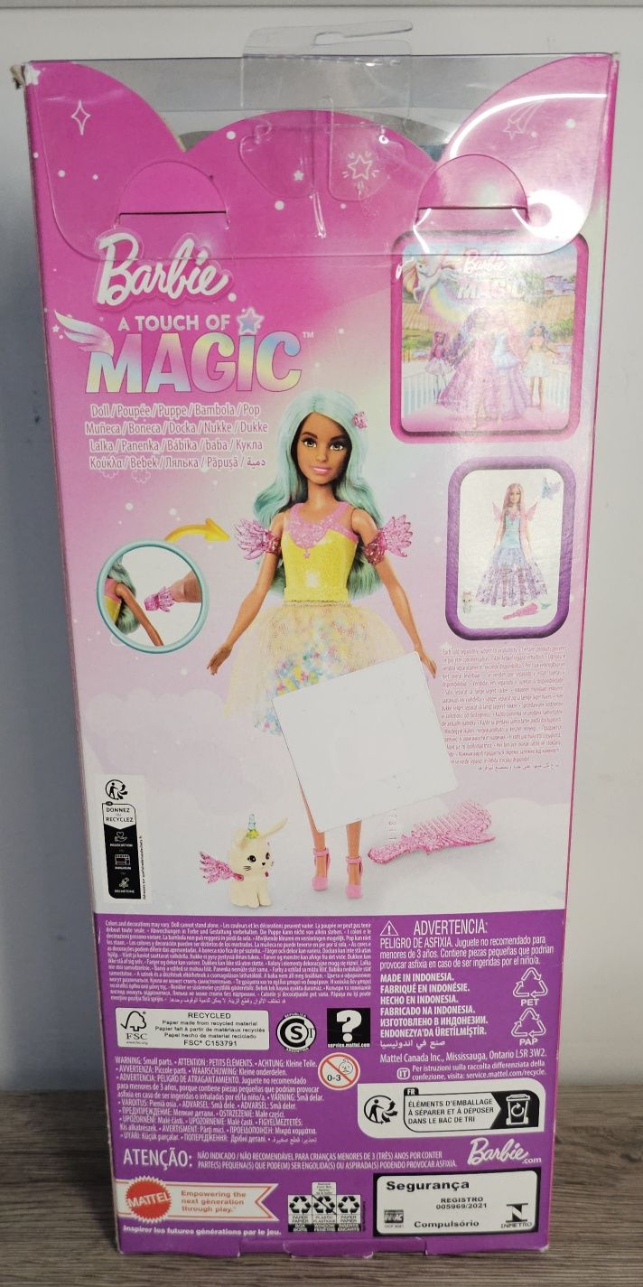 Lalka Barbie Magic plus zwierzątko szczypta magii Teresa