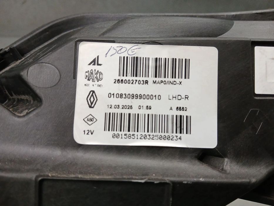 Luz circulação diurna direita RENAULT Clio V (BF_)