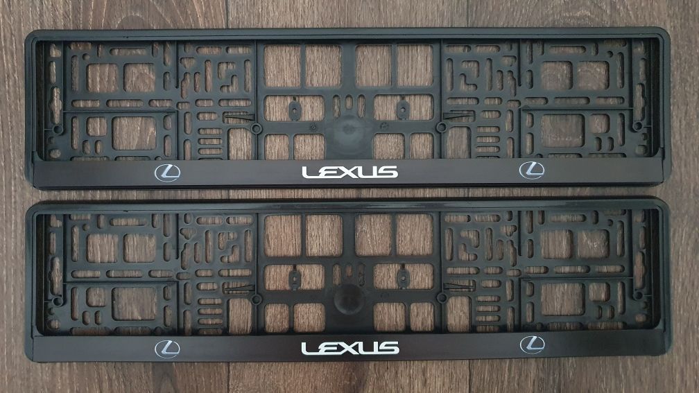 Рамки под номера Lexus. Эксклюзивные номерные рамки Лексус.