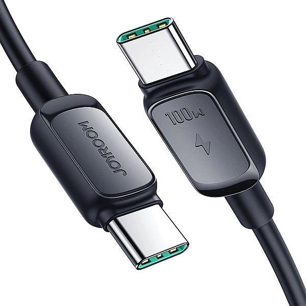 Kabel Joyroom S-CC100A14 USB-C - USB-C 100W 5A 480Mb/s 1,2m - czarny