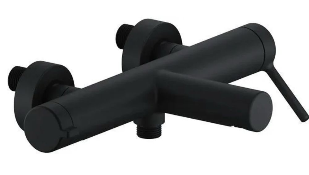 Pi bateria prysznicowo-wannowa czarna