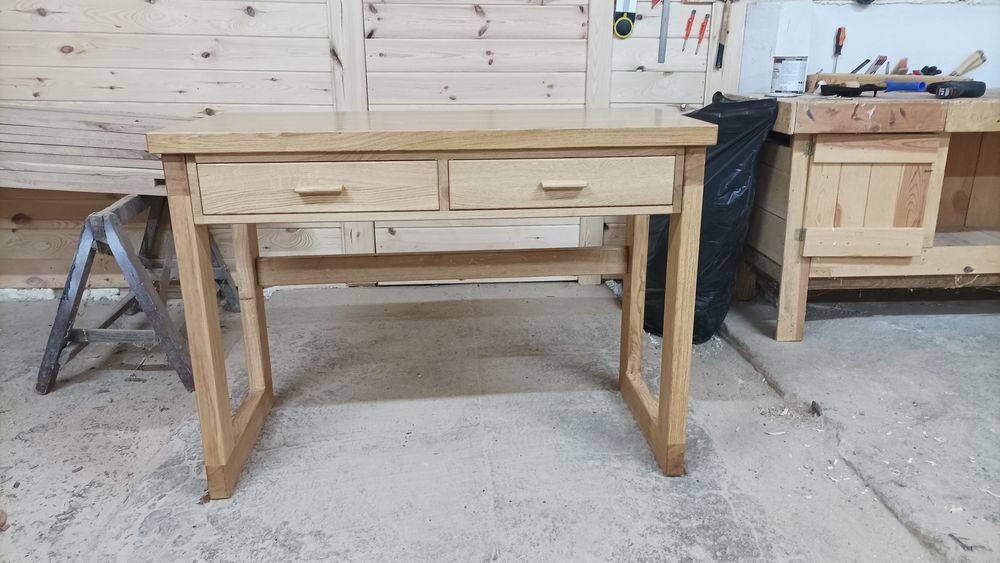 Biurko dębowe premium