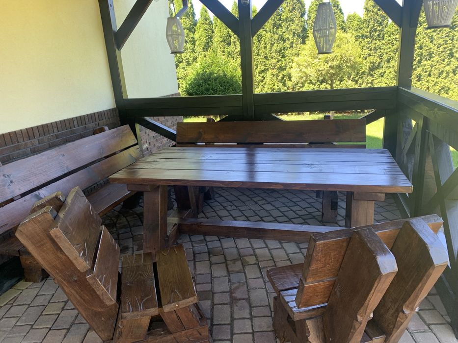 Sosnowy wypoczynek ogrodowy