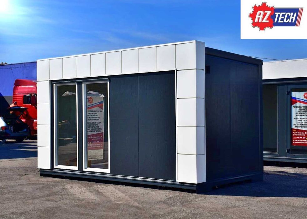 Kontener biurowy / Kontener rekreacyjny 5,0 x 2,5 m z dostawą