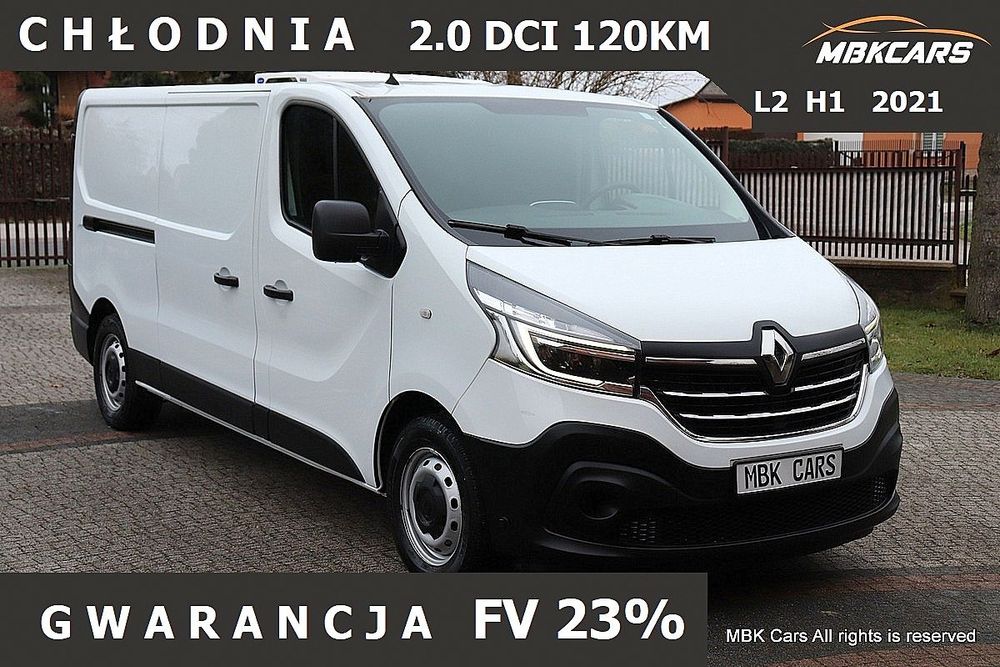 Renault Trafic  CHŁODNIA 2.0 DCI *Led *Navi *Tempomat *Gwarancja *Carrier *Serwis