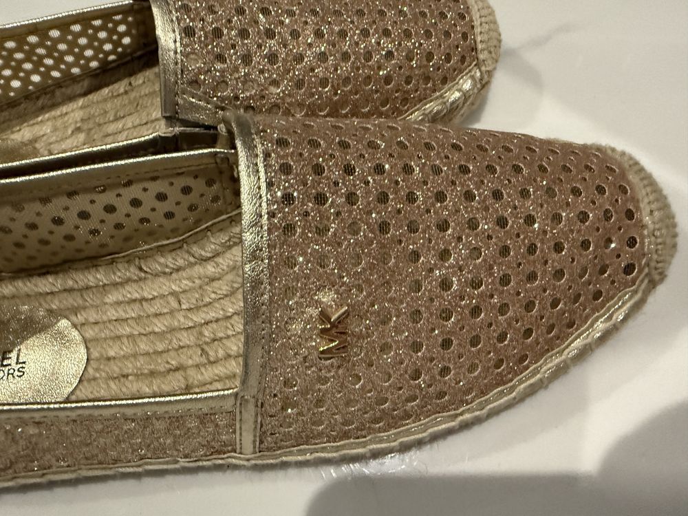 Michael Kors eapadryle 38 złote półbuty