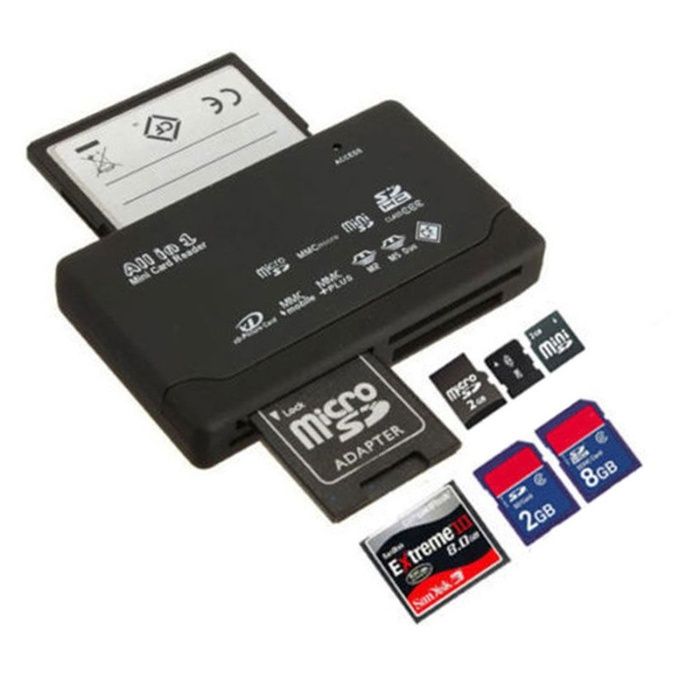 Czytniik kart USB SD SDHC SDXC micro MS CF XD