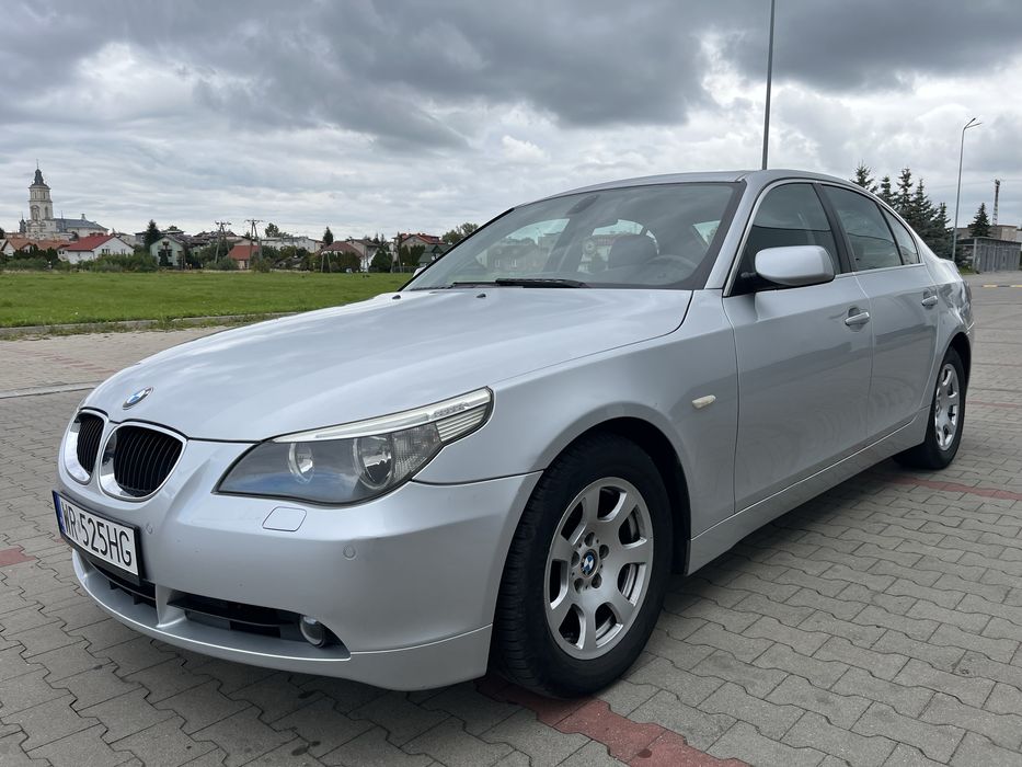 BMW E60 2.2 170KM MANUAL Sedan Szyberdach Podgrzewane Fotele  Zamiana